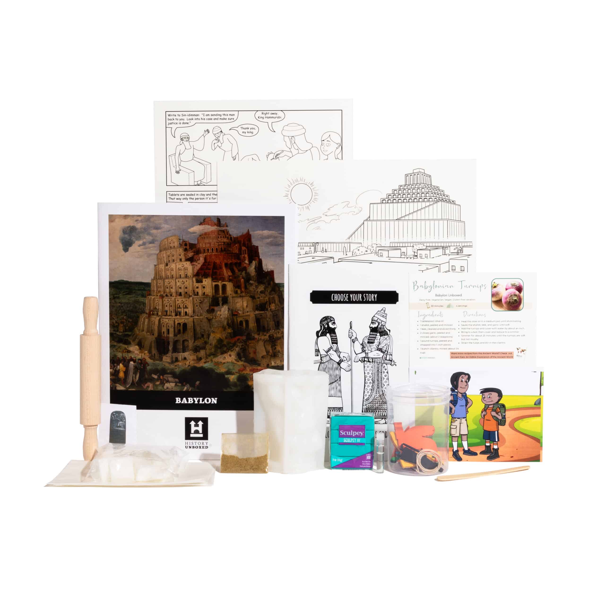 Babylon box contents