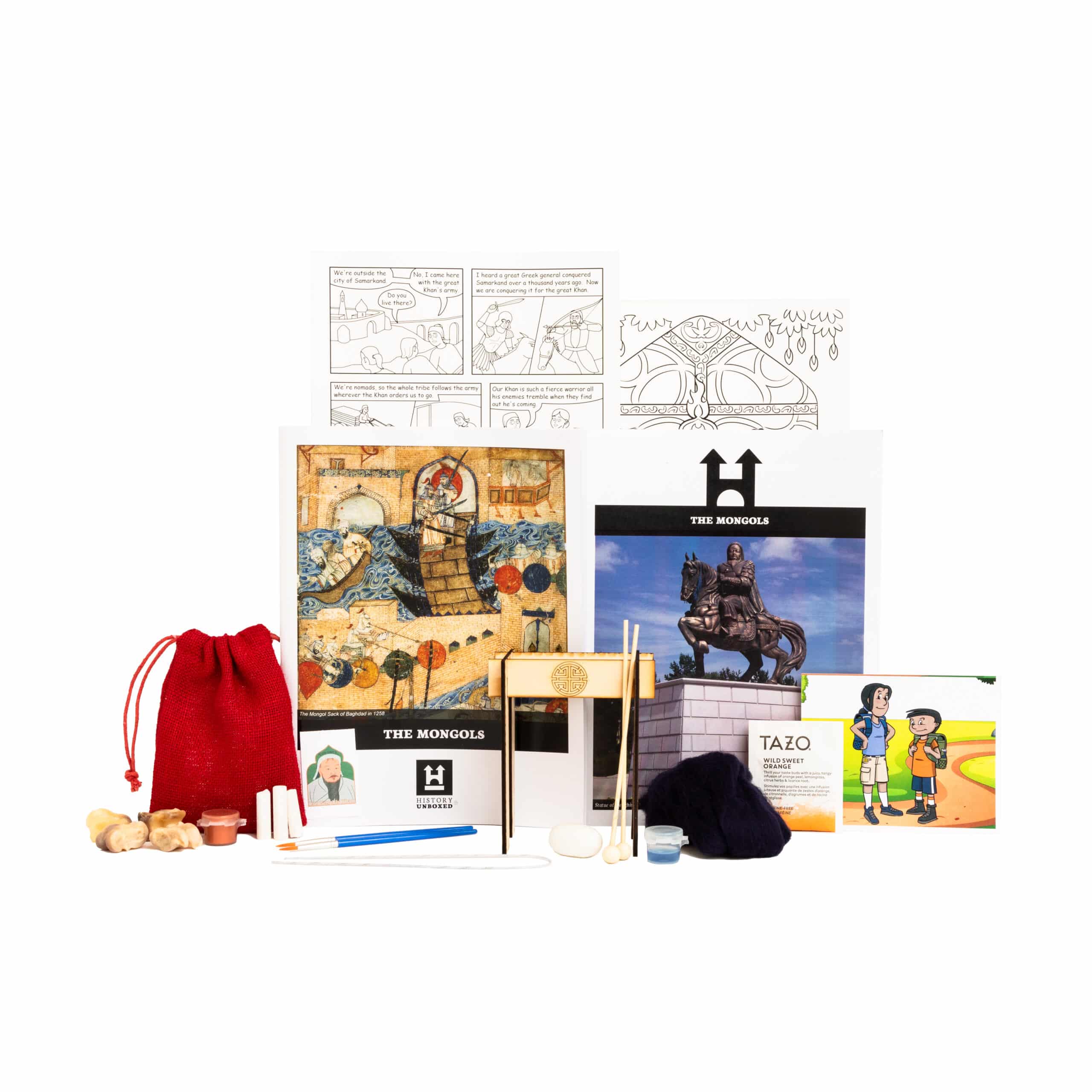 mongols unboxed box contents